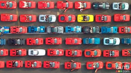 Une parade de 1000 Ferrari pour un record Guinness !