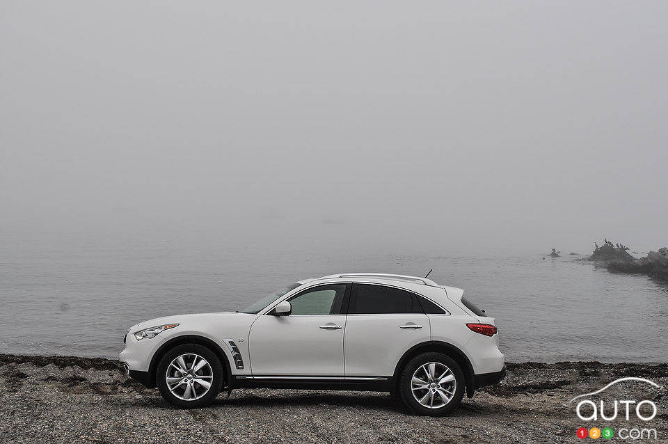 2014 Infiniti QX70 review