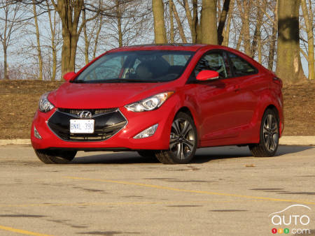 Hyundai Elantra Coupé SE 2013 : essai routier