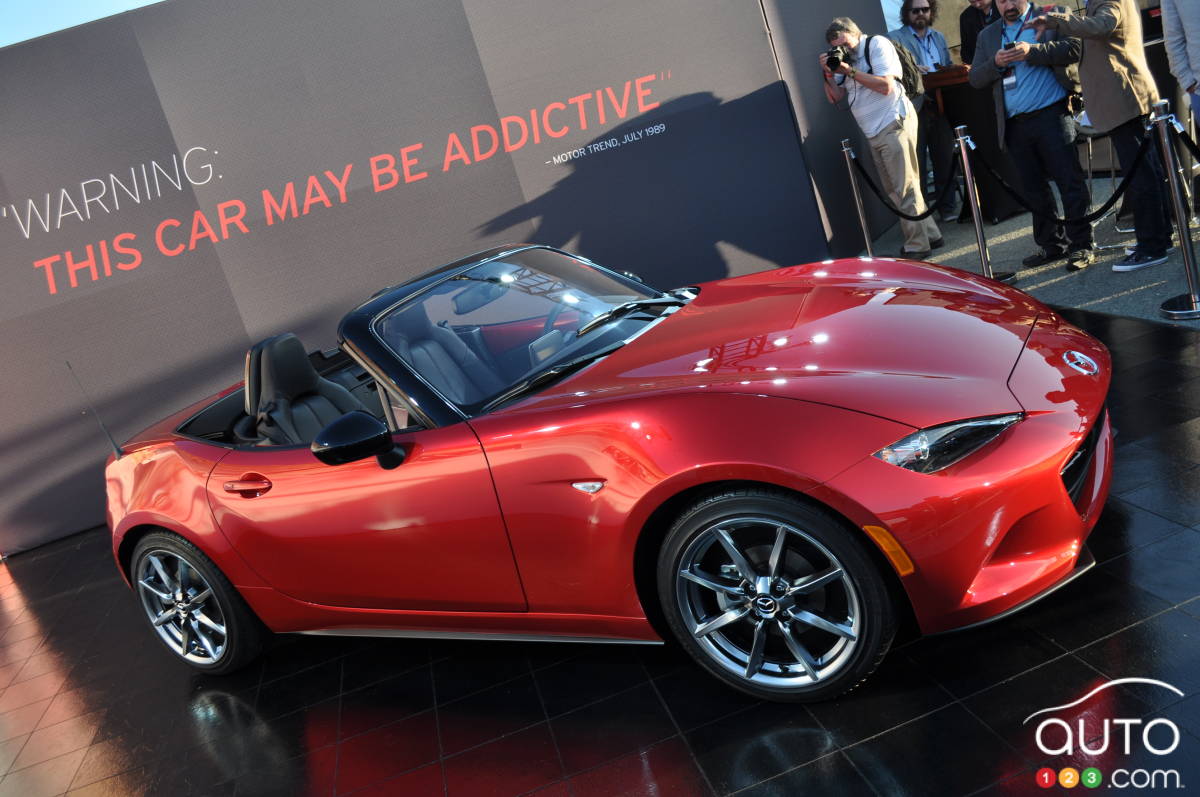 2014 Paris Auto Show: 2016 Mazda MX-5 Engine Announced