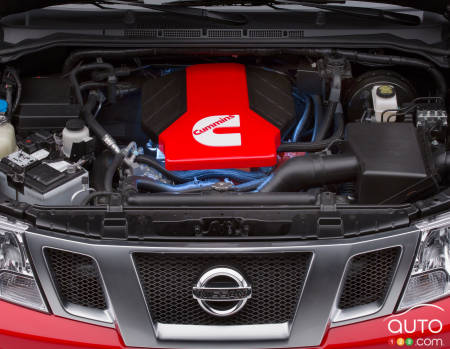 Nissan posts picture of new, Cummins-powered Titan