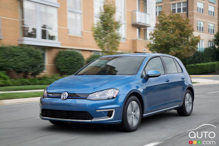 La 1re VW e-Golf aux États-Unis mise aux enchères