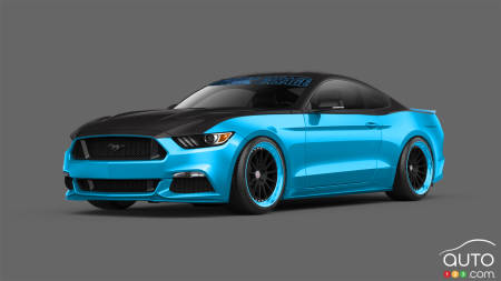 Ford Mustang and F-150 prepped for SEMA