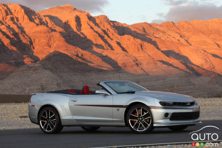 La Chevrolet Camaro édition Commemorative 2015 au SEMA