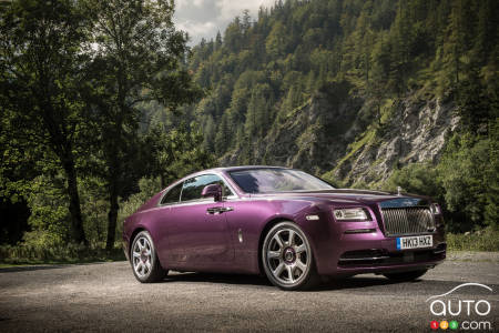 Rolls-Royce Wraith 2015 : aperçu
