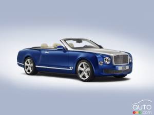 Los Angeles 2014: Bentley Grand Convertible makes world premiere