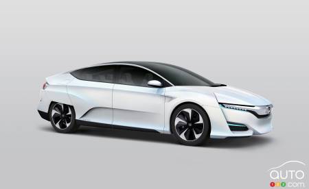 Honda a dévoilé son concept FCV au Japon