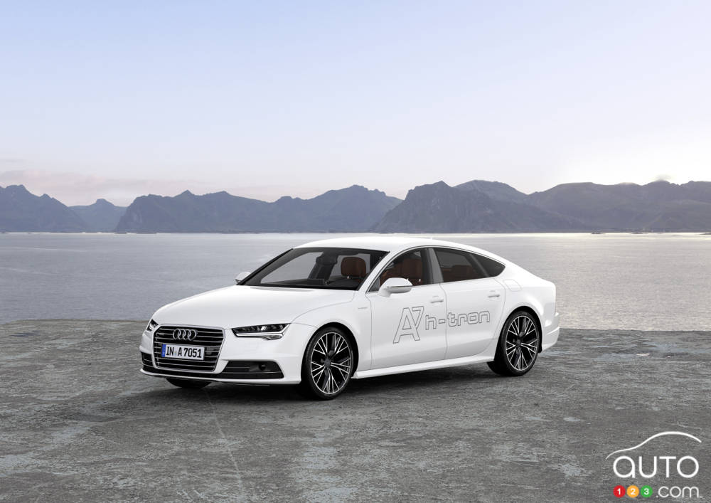 Los Angeles 2014: Audi launches A7 h-tron quattro