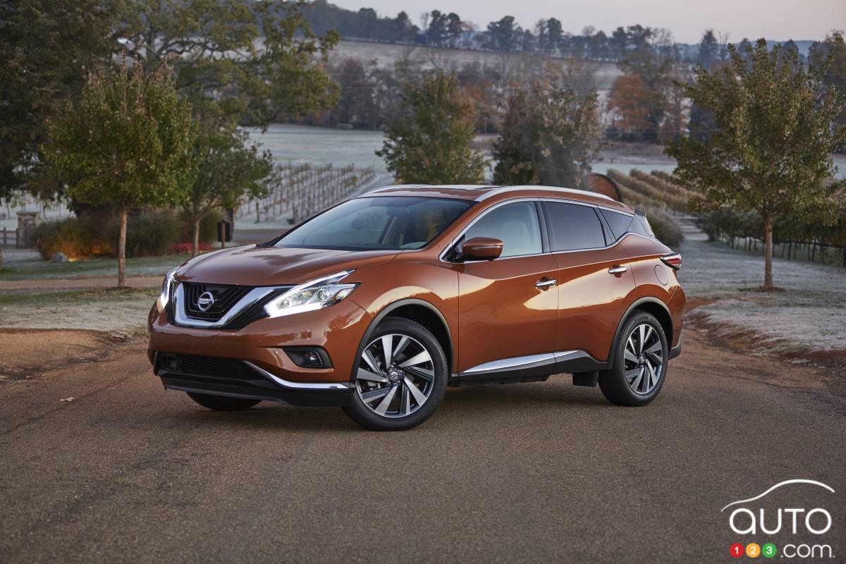 Les prix canadiens du Nissan Murano 2015 annoncés