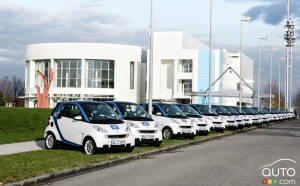 Une toute nouvelle application signée car2go