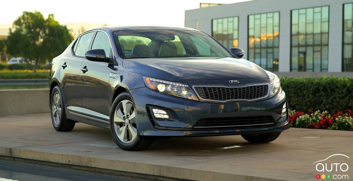 Kia Optima Hybride 2015 : aperçu