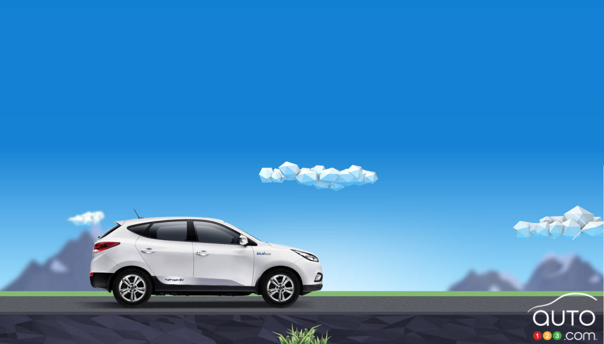 Le Hyundai Tucson à pile à combustible offert au Canada en 2015