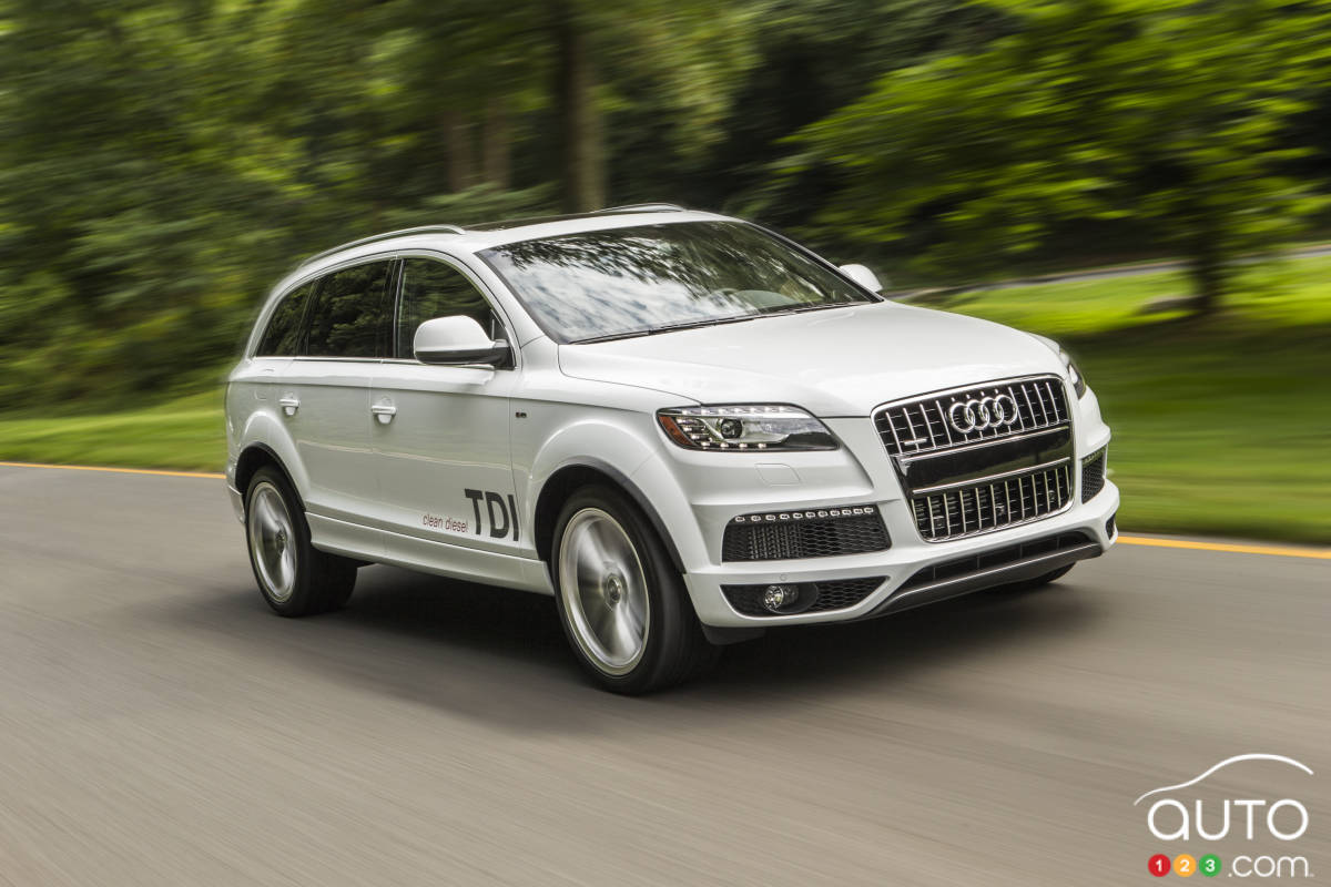 Audi Q7 : une version diesel hybride enfichable pour bientôt?