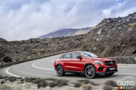 Mercedes-Benz dévoile son GLE Coupé 2016