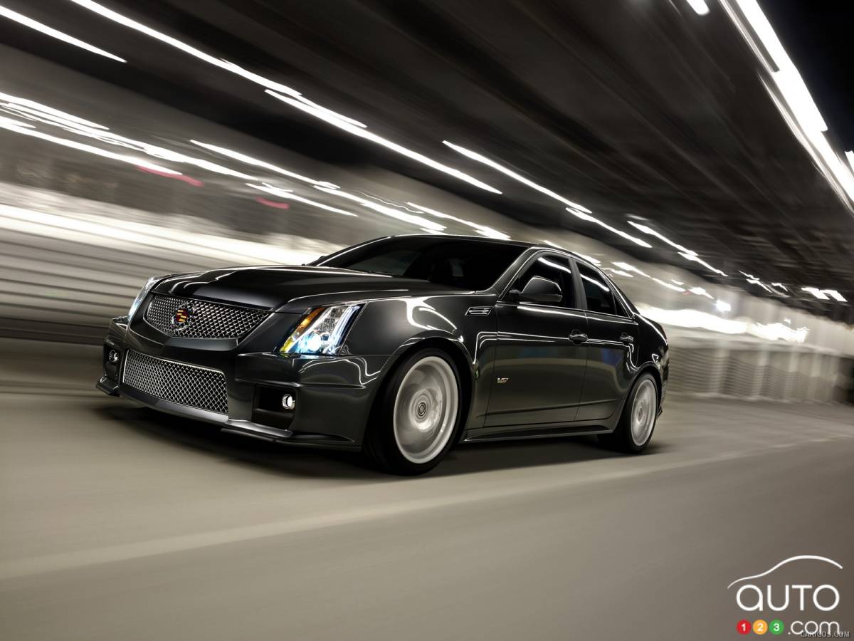Cadillac announces 2016 CTS-V, debut set for Detroit Auto Show