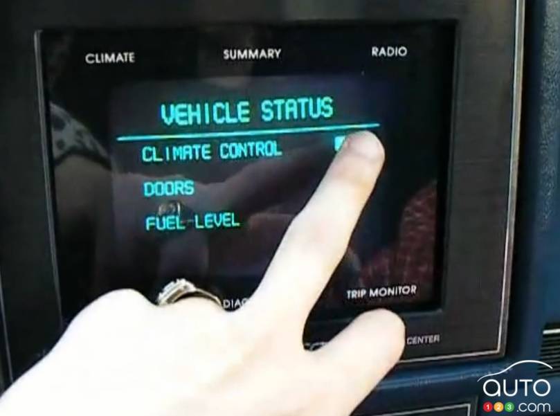 World's first in-car touchscreen found in 1987 Buick