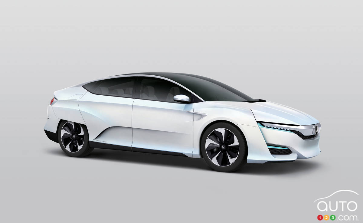 Detroit 2015: le concept Honda FCV en première nord-américaine