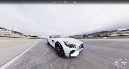 Mercedes-AMG GT S stars in 360-degree films