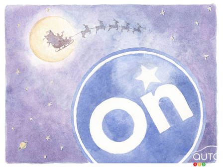 Suivez la progression du Père Noël grâce à OnStar!
