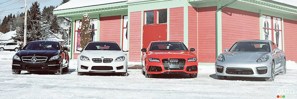 2014 4-door Super Coupes Comparison Test