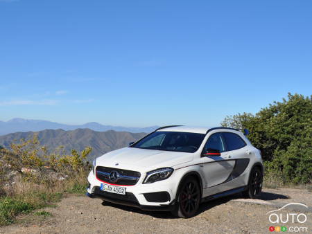 Mercedes-Benz GLA 45 AMG 2015 : premières impressions