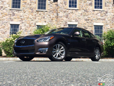 Infiniti Q70L 5.6 2015 : premières impressions