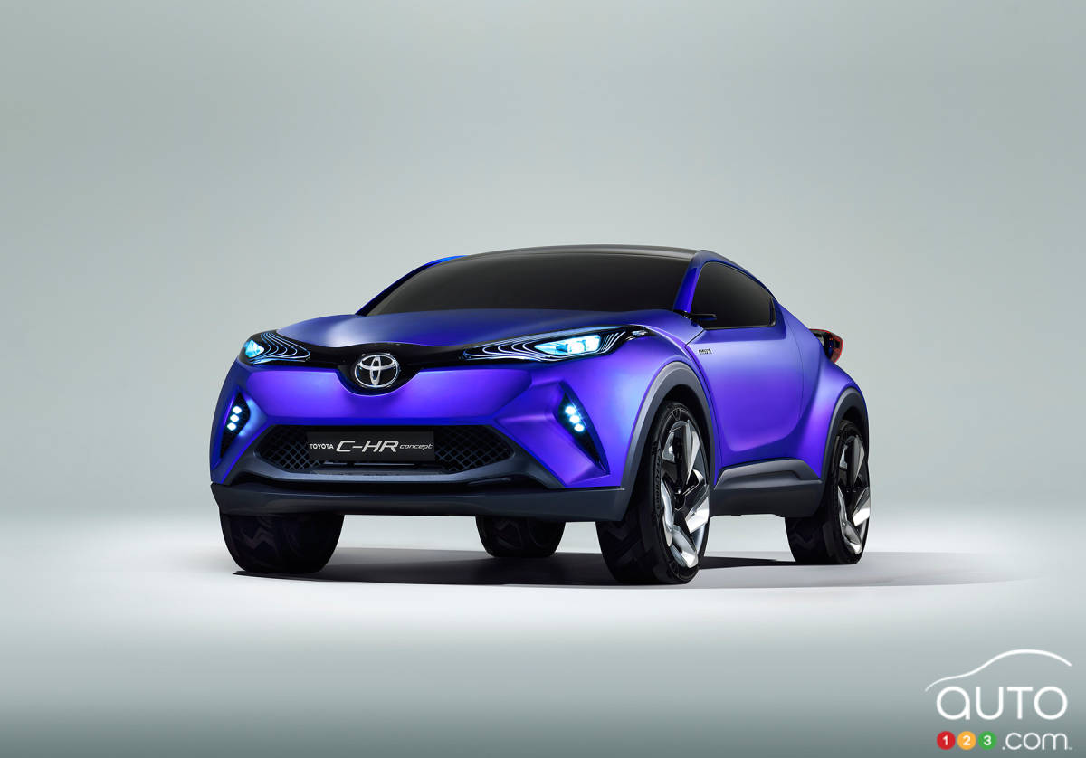 Toyota C-HR: premières images officielles