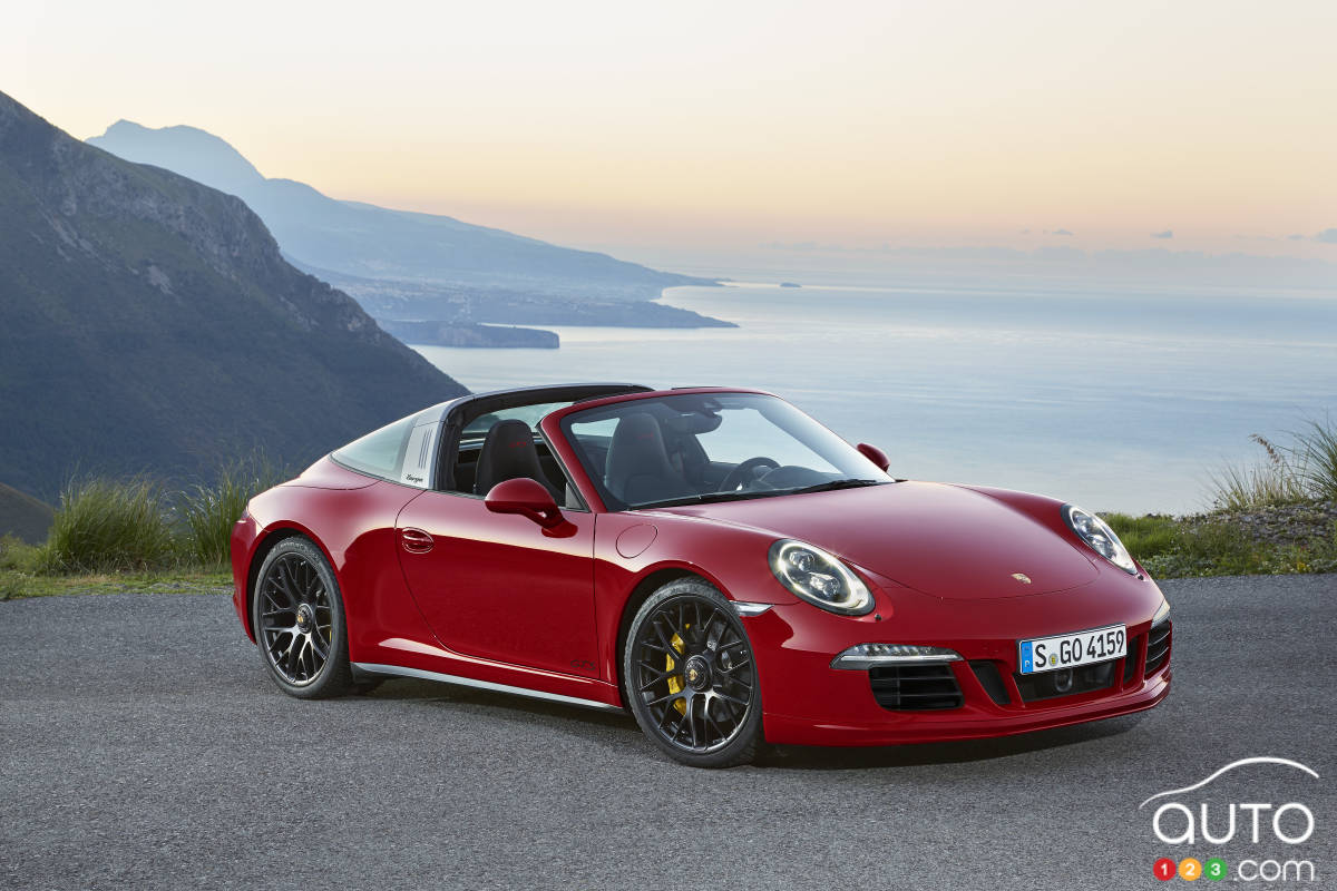 Detroit 2015 : premières mondiales pour les Porsche 911 Targa 4 GTS et Cayenne Turbo S