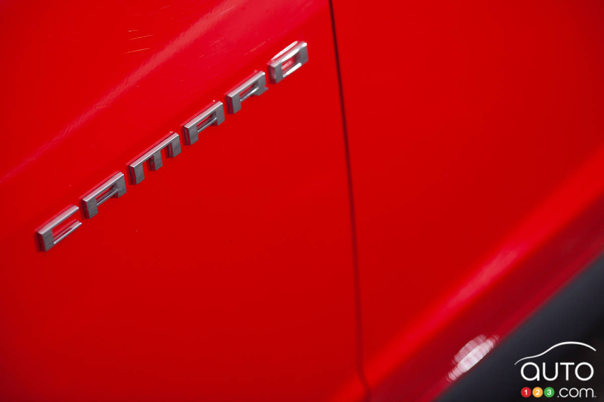 First look at 2016 Chevrolet Camaro