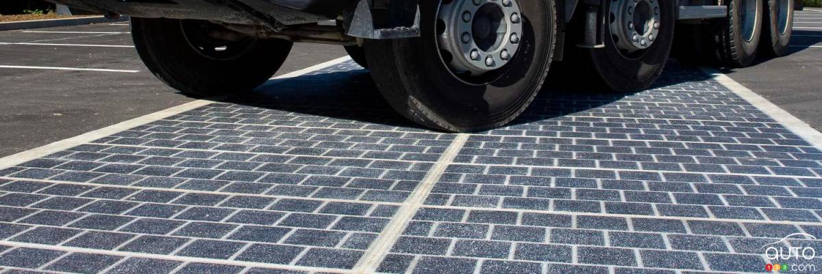 What about a solar road that could power your house?