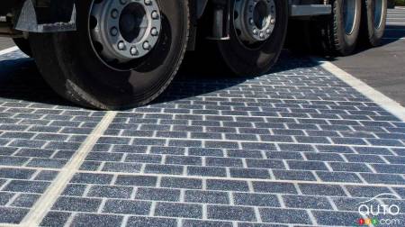 Une route solaire qui alimenterait votre maison en électricité?