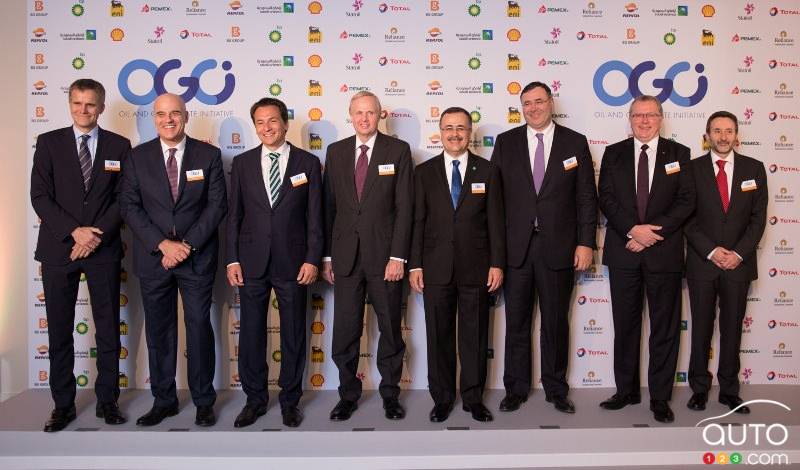 Big oil companies unite to fight global warming