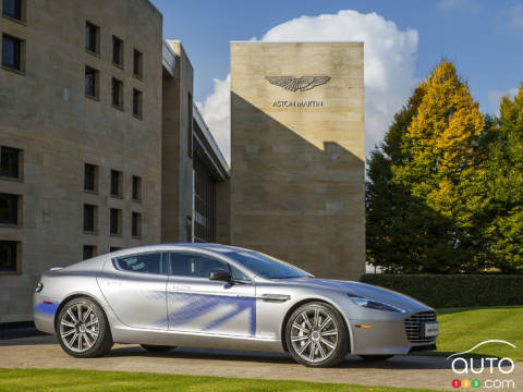 Aston Martin unveils all-electric RapidE concept