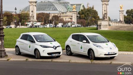 Des véhicules 100 % électriques Renault-Nissan à Paris Climat 2015
