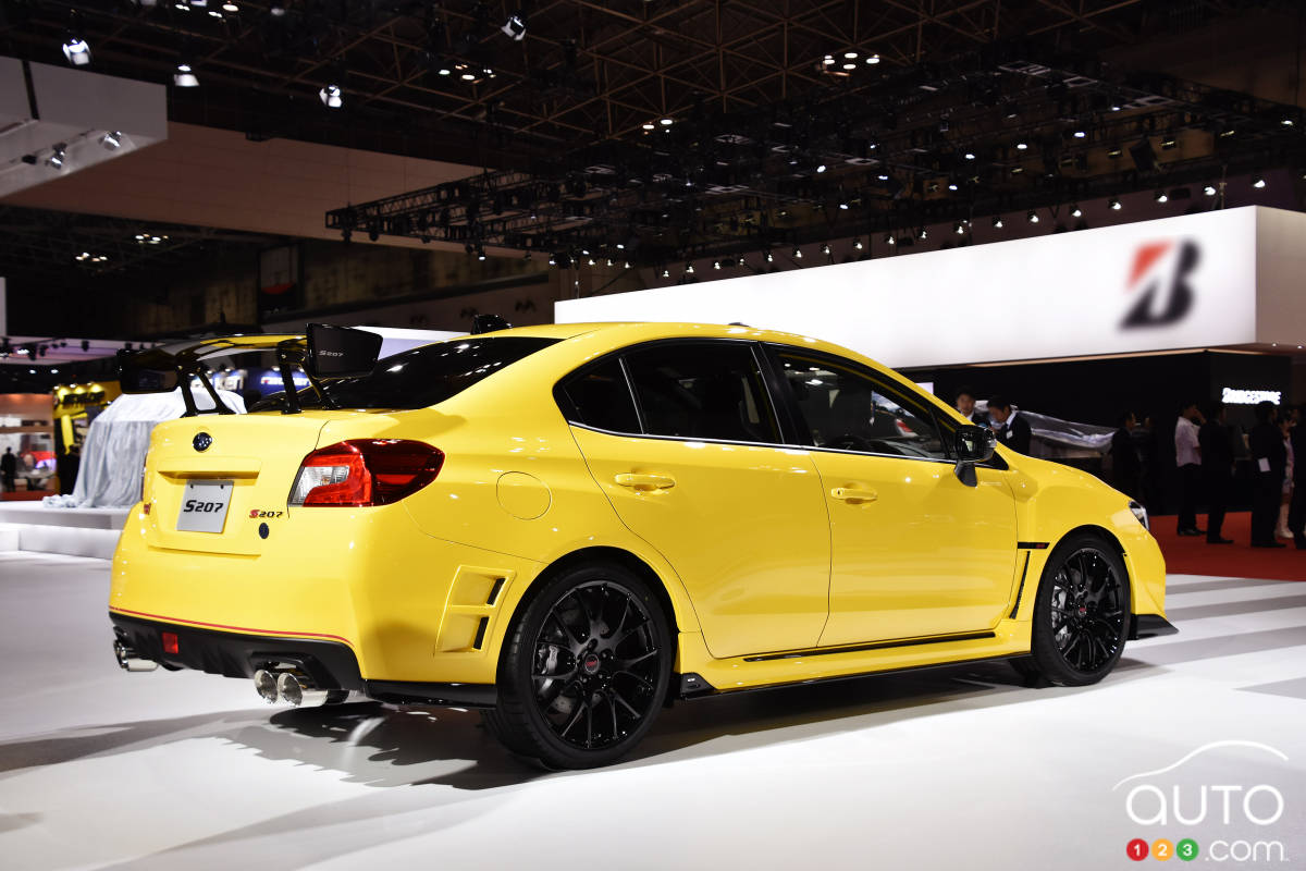 Tokyo 2015: Subaru announces limited-edition WRX STI S207