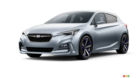 Tokyo 2015 : Subaru dévoile son concept Impreza 5 portes