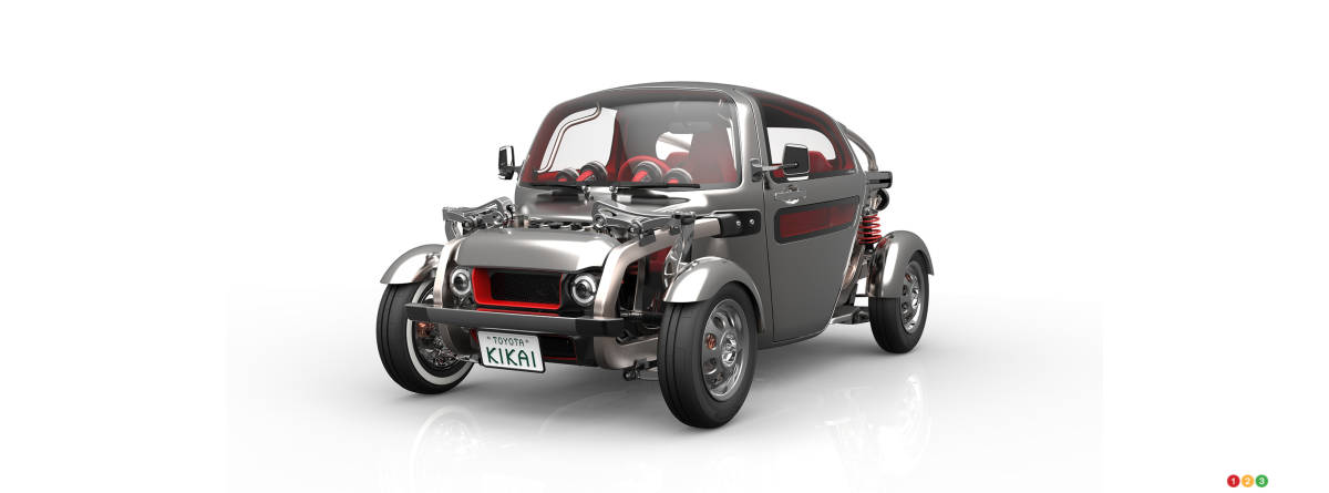 Tokyo 2015 : voici le concept Toyota Kikai… non, ce n’est pas un jouet!