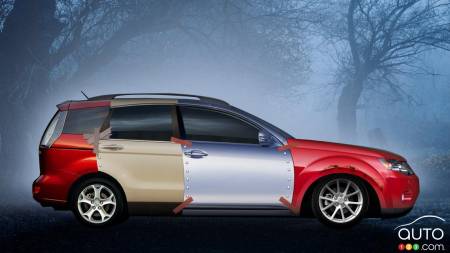 Horrific H-0WL3R, the scariest car for Halloween!