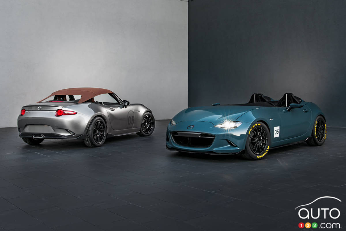 SEMA 2015: Mazda MX-5 Spyder and MX-5 Speedster concepts unveiled