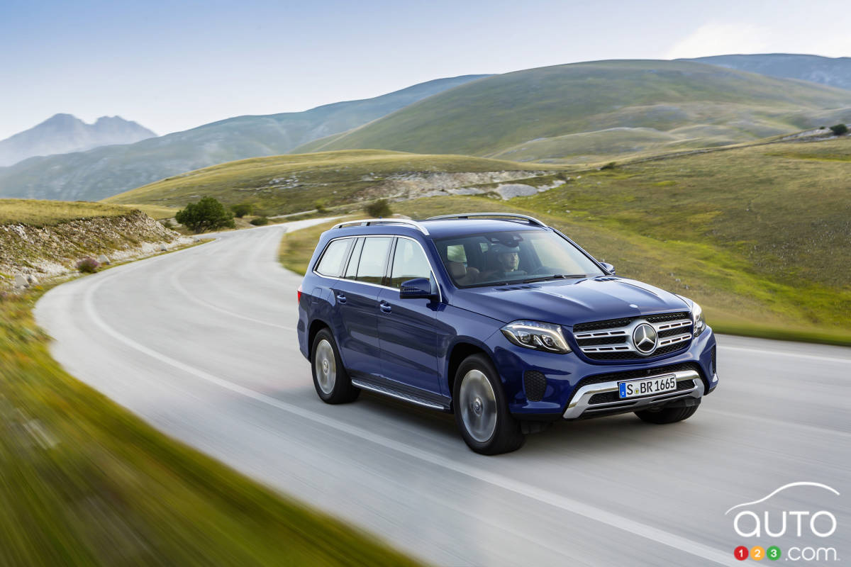 Behold the all-new 2017 Mercedes-Benz GLS luxury SUV!