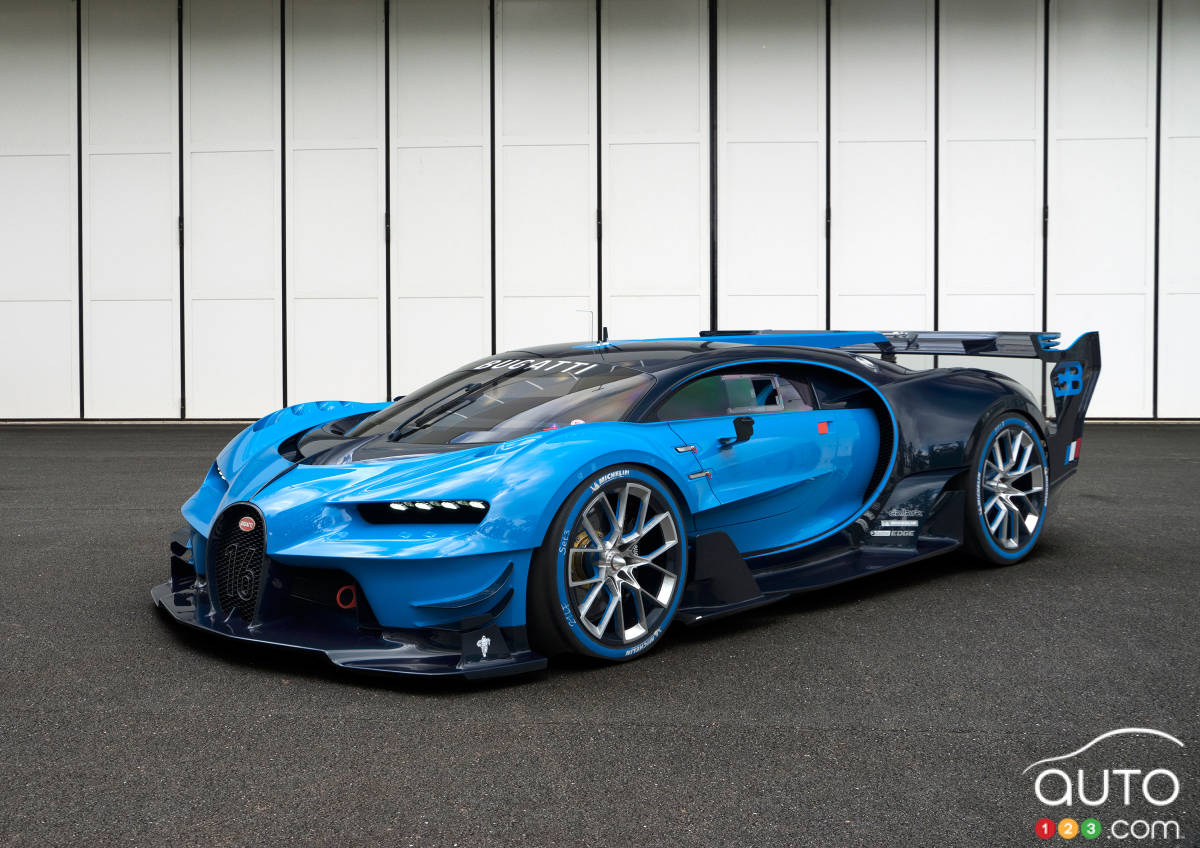 Could this be the Bugatti Chiron, heir to the Veyron?