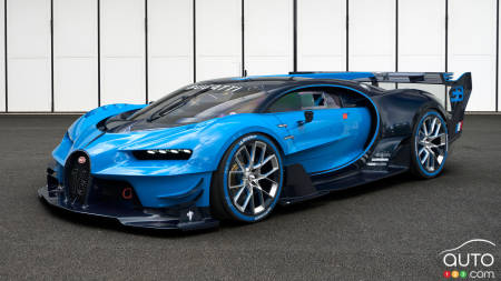 Could this be the Bugatti Chiron, heir to the Veyron?