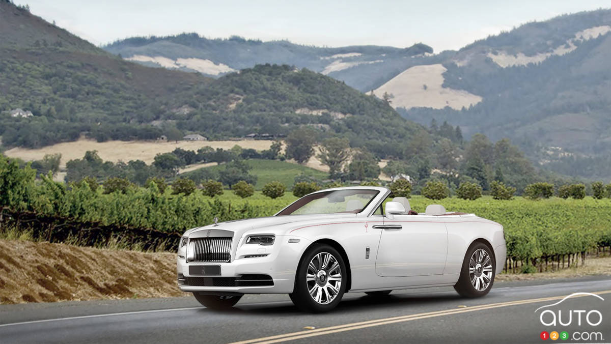 Who wants to own the first Rolls-Royce Dawn sold in North America?