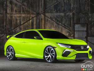 2016 Honda Civic Coupe set for world premiere in Los Angeles