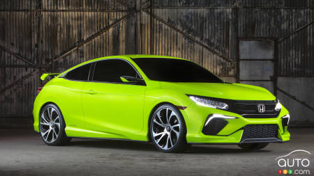2016 Honda Civic Coupe set for world premiere in Los Angeles