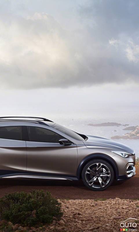 New Infiniti QX30 all set for world premiere in Los Angeles