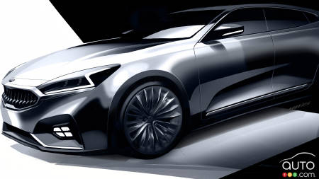 Kia publie 3 images de sa nouvelle Cadenza