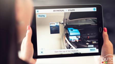 Hyundai offrira des manuels du propriétaire en 3D sur plusieurs modèles