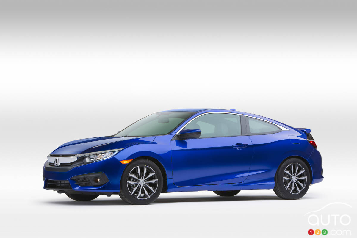 Los Angeles 2015: Global debut of 2016 Honda Civic Coupe