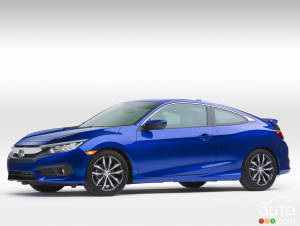 Los Angeles 2015: Global debut of 2016 Honda Civic Coupe